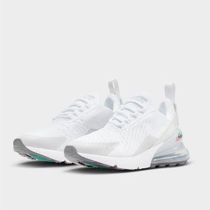 Nike Air Max 270 W DV7056-100 shoes white/grey big kids size new with box